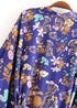 Kimono bohemio Violetta chic para mujer - Vestido morado